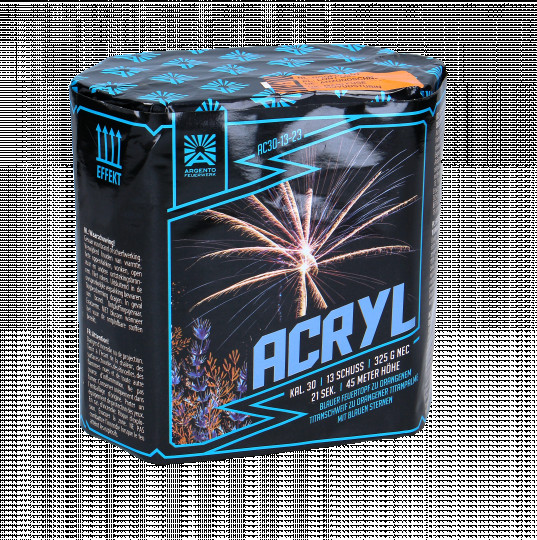Acryl, 13-Schuss-Batterie