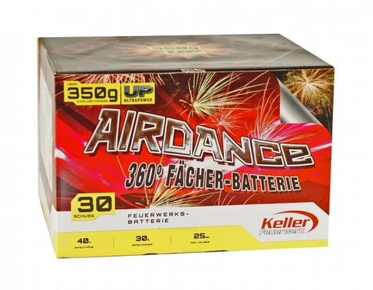 Airdance, 30 Schuss Batterie
