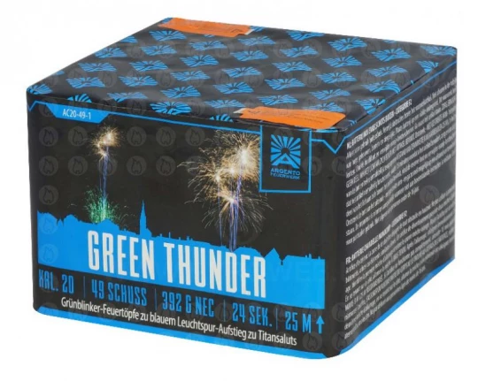 Argento Green Thunder - 49 Schuss Salutbatterie