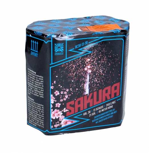 Argento Sakura - 13 Schuss Batterie