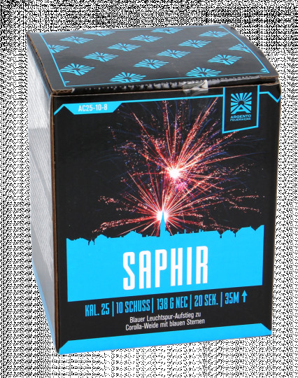 Argento Saphir - 10 Schuss Batterie