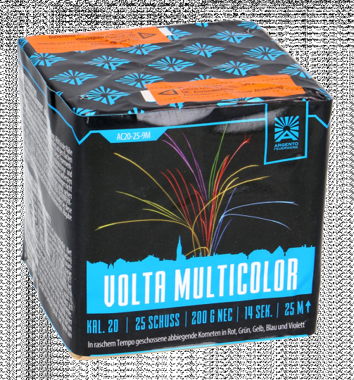 Argento Volta Multicolor - 25 Schuss Batterie