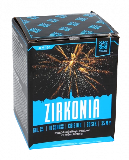 Argento Zirkonia - 10 Schuss Batterie