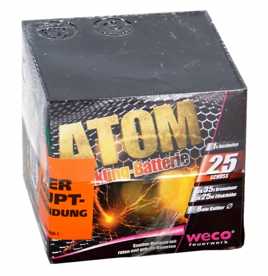 Atom, 25-Schuss-Batterie