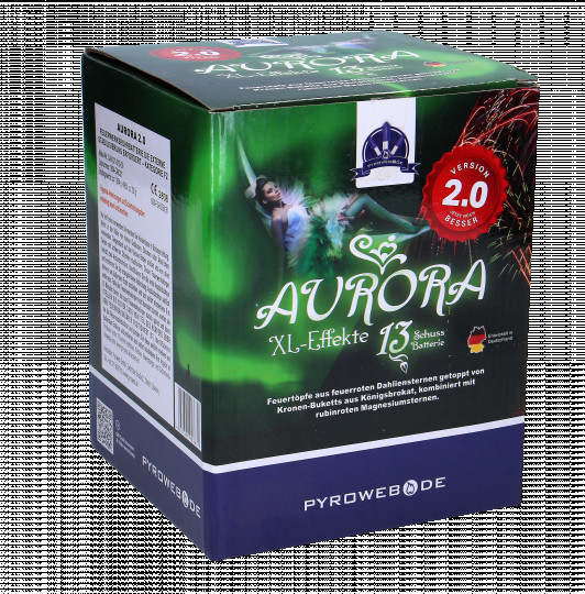 Aurora, 13 Schuss Feuerwerks-Batterie (Kal. 30mm)