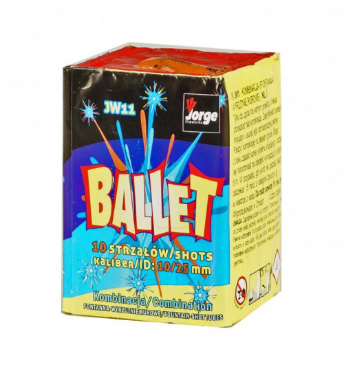 Ballet, 10 Schuss Fontänen-Batterie