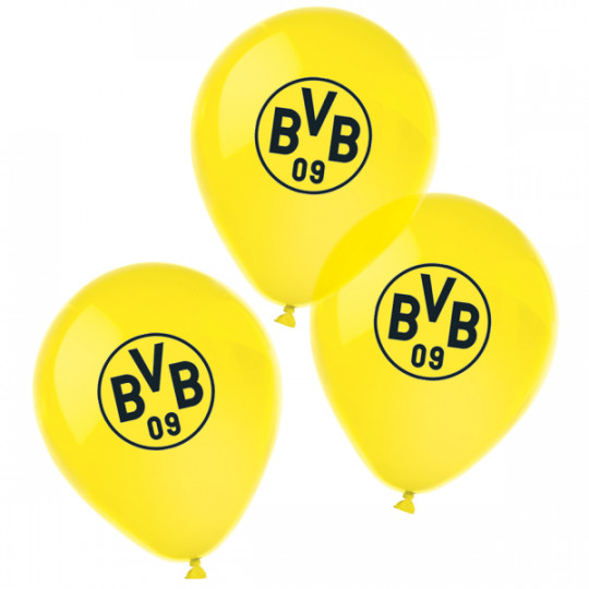 Ballon Latex BVB Dortmund, 6er