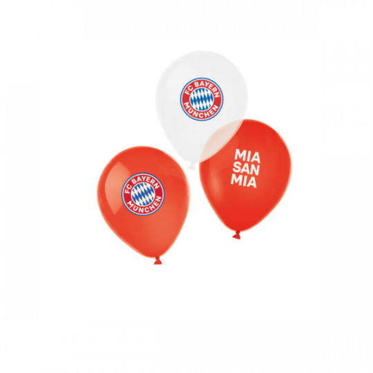 Ballon Latex FC Bayern München, 6er