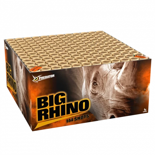 Big Rhino, 144-Schuss-Verbundfeuerwerk