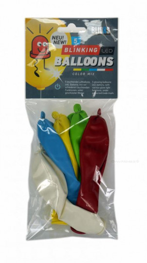 BLINXS Balloons, 5-Farb-Mix