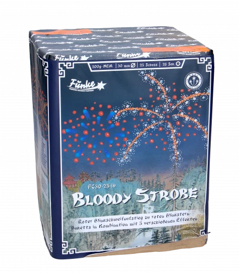 Bloody Strobe, 25-Schuss-Batterie