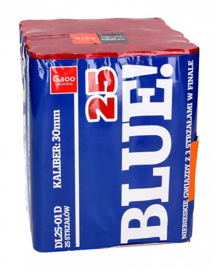 BLUE 25, 25-Schuss-Batterie