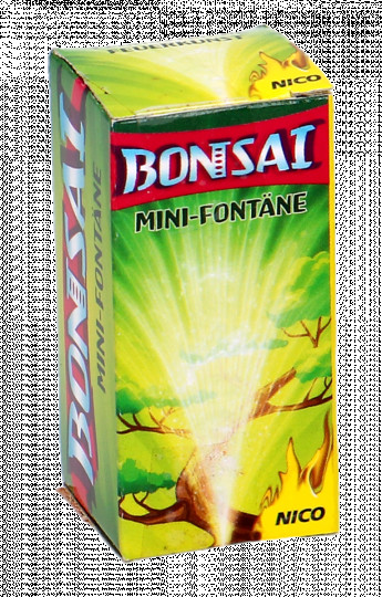 Bonsai, Mini-Fontäne