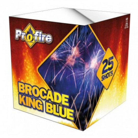 Brocade King Blue, 25 Schuss Batterie im 6er Käfig