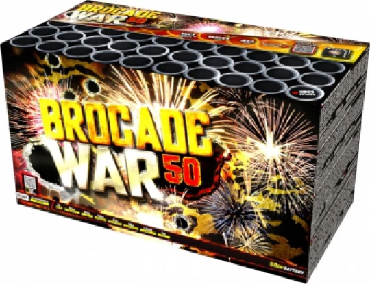 Brocade War 50, 50-Schuss-Verbundfeuerwerk