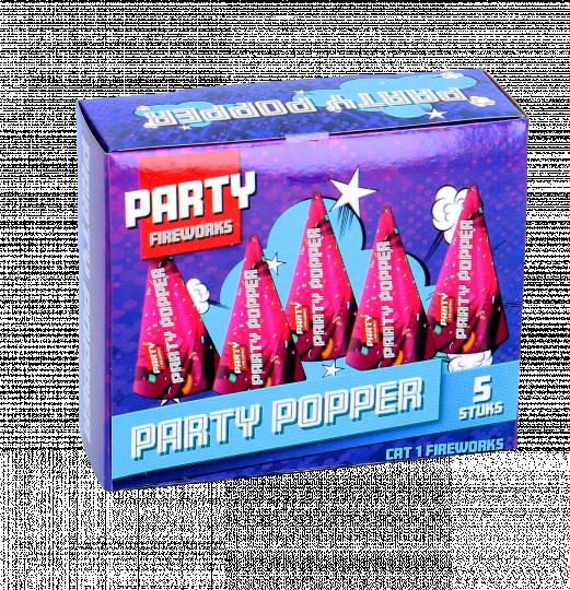 Party Popper, 4er
