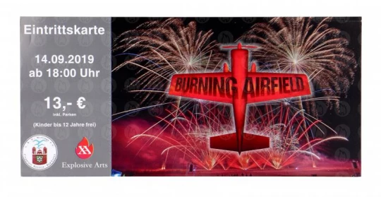Burning Airfield 2019 Eintrittskarte
