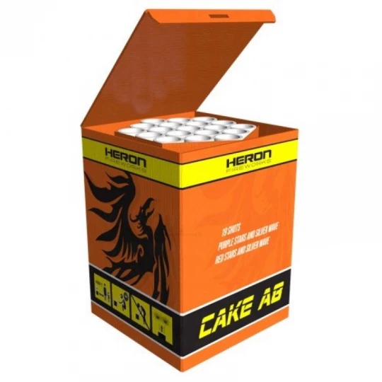 Heron Cake A8, 19-Schuss-Batterie