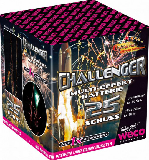 Challenger, 25-Schuss-Batterie