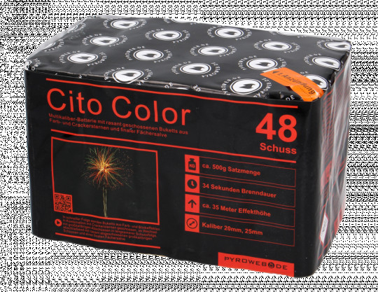 Cito Color, 48 Schuss Batterie