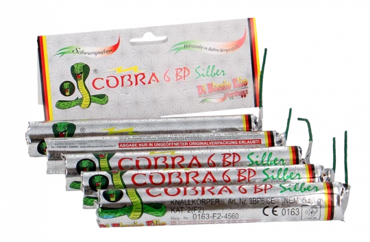 Cobra BP 6C silber, 5er Pack