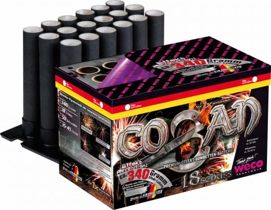 Cogan, 18-Schuss-Premium-Batterie