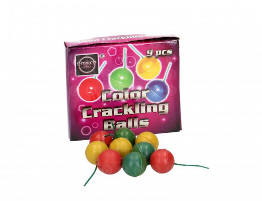 Color Crackling Balls