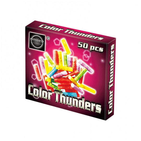 Color Thunders, 50er Schachtel