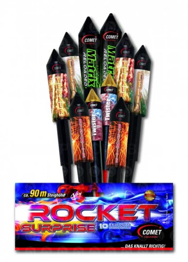 Comet Rocket Surprise, 10er Raketenset