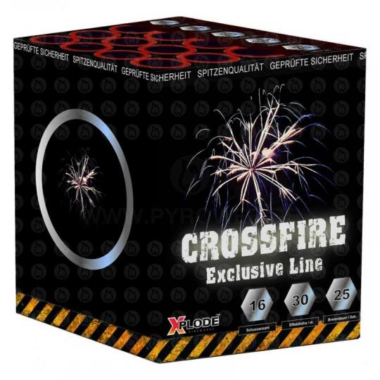 Crossfire Crossette, 16 Schuss Batterie