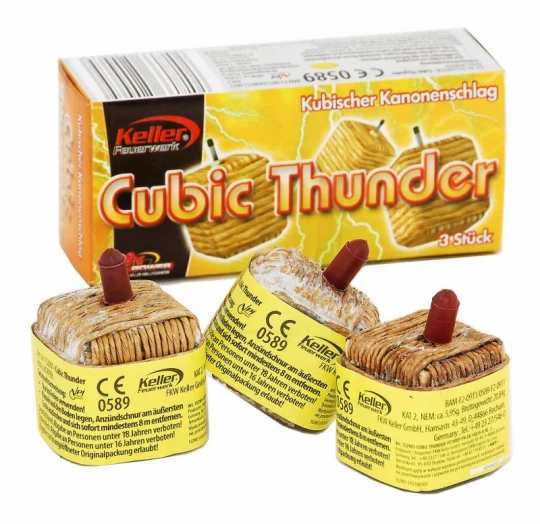 Cubic Thunder - 3er Pack