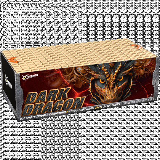 Dark Dragon, 200-Schuss-Verbundfeuerwerk