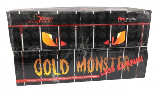Das Gold Monster, 126 Schuss Verbundfeuerwerk