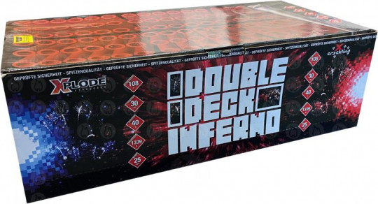 Double Deck Inferno, 108-Schuss-Verbundfeuerwerk