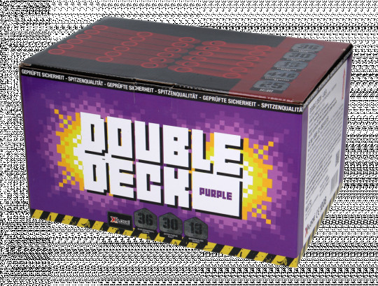 Double Deck Purple, 36 Schuss Batterie