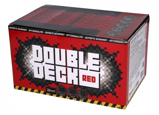 Double Deck Red, 36 Schuss Batterie