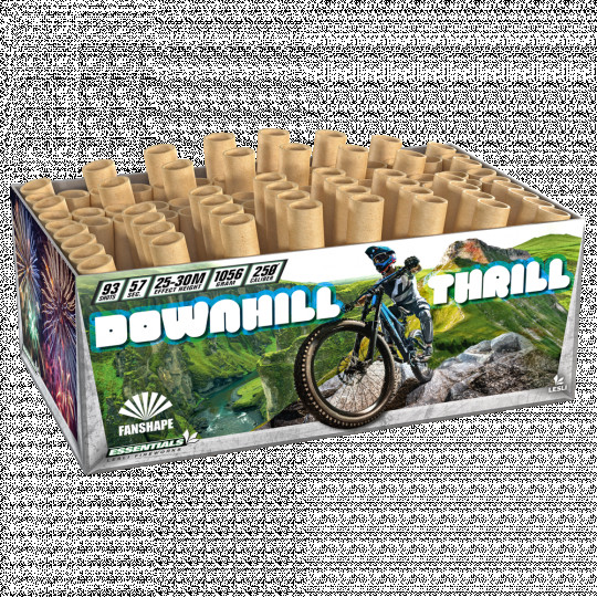 Downhill Thrill, 93-Schuss-Verbundfeuerwerk