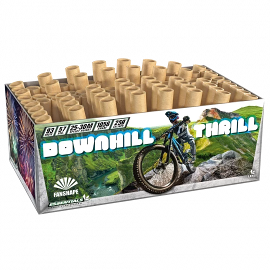 Downhill Thrill, 93-Schuss-Verbundfeuerwerk