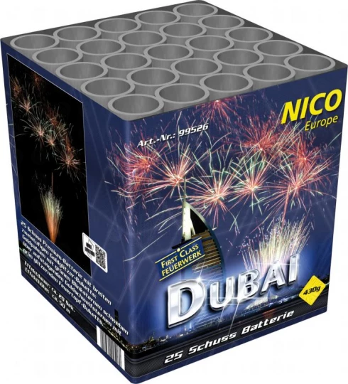 Dubai, 25-Schuss-Batterie