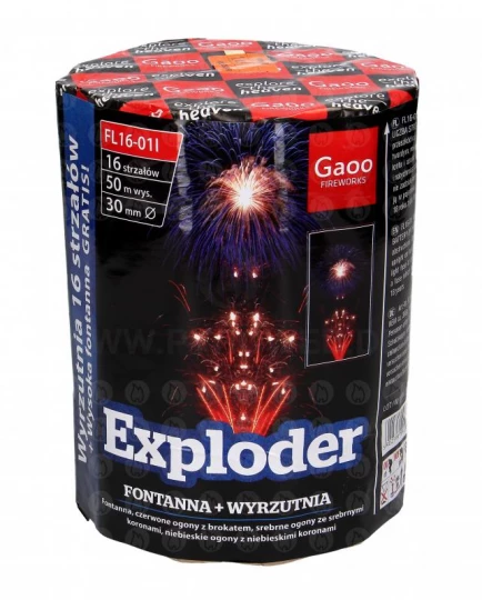 Exploder, 16-Schuss-Batterie