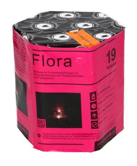 Flora, 19 Schuss Batterie