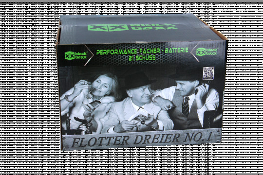 Flotter Dreier No. 1, 21-Schuss-Batterie