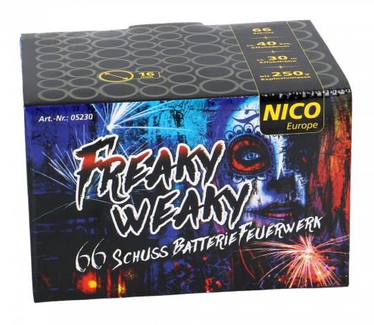 Freaky Weaky, 66-Schuss-Batterie