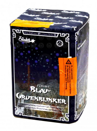 Funke Blau-Grünblinker, 16-Schuss-Batterie