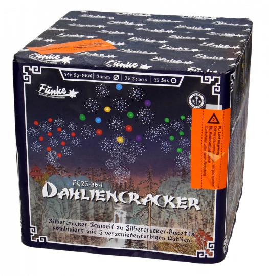 Funke Dahliencracker, 36-Schuss-Batterie