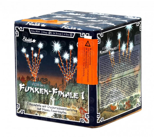 Funken-Finale 1, 36-Schuss-Batterie (1.3G)