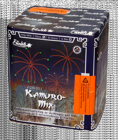 Funke Kamuro-Mix, 25-Schuss-Batterie