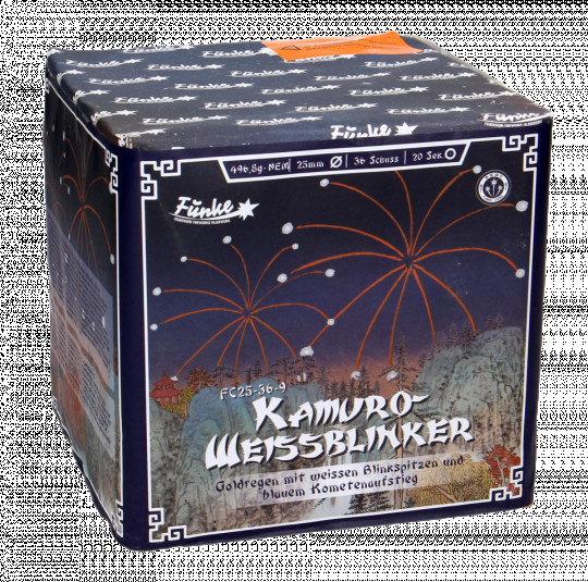 Funke Kamuro-Weissblinker, 36 Schuss-Batterie