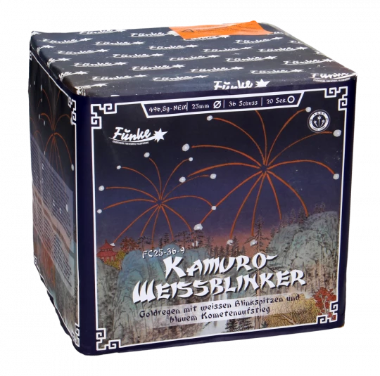 Funke Kamuro-Weissblinker, 36 Schuss-Batterie