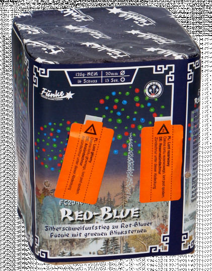 Funke Red-Blue, 16 Schuss Batterie